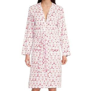 Roller Rabbit Robe and eye mask set